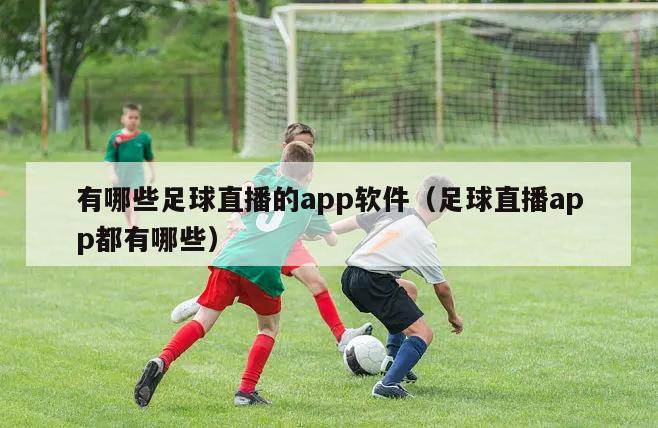 有哪些足球直播的app软件（足球直播app都有哪些）